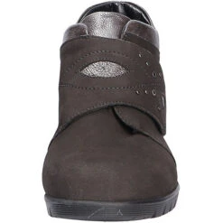 Waldläufer Damen Comfort Stiefelette Klassische Stiefeletten - Grau -Bestes Schuh Geschäft 10223204 06