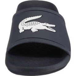 Lacoste CROCO SLIDE 119 Pantoletten - Dunkelblau -Bestes Schuh Geschäft 10606388 04