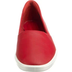 Ecco Simpil W Sportliche Slipper - Rot -Bestes Schuh Geschäft 13134982 04