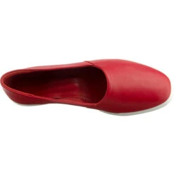 Ecco Simpil W Sportliche Slipper - Rot -Bestes Schuh Geschäft 13134982 06
