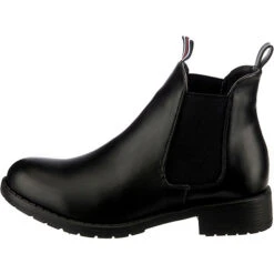 Vegane Classic Chelsea In Leder Optik Mit Farbakzent Chelsea Boots -Bestes Schuh Geschäft 14862994 03