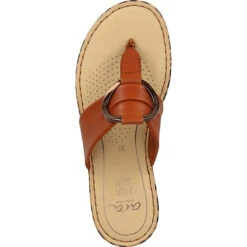 Ara Pantoletten Zehentrenner - Braun -Bestes Schuh Geschäft 15124376 06