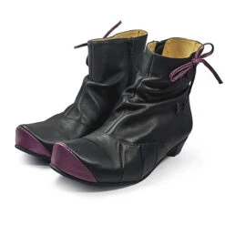 Tiggers Tiggers Lara 18e Schwarz/lila Ankle Boots - Schwarz-kombi