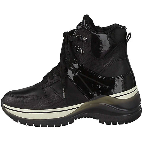 Tamaris Stiefelette Schnürstiefeletten - Schwarz 2 Tamaris Stiefelette Schnürstiefeletten - Schwarz – Bild 2