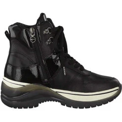 Tamaris Stiefelette Schnürstiefeletten - Schwarz 8 Tamaris Stiefelette Schnürstiefeletten - Schwarz -Bestes Schuh Geschäft 15989303 04