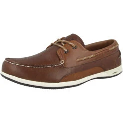 Clarks Orson Harbour Slipper Herren Klassische Slipper - Braun -Bestes Schuh Geschäft 16166932 04