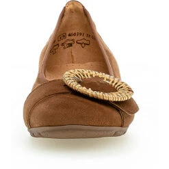 Gabor Komfort-Ballerinas - Braun 8 Gabor Komfort-Ballerinas - Braun -Bestes Schuh Geschäft 17966712 03
