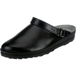 Beck Udo Komfort-Pantoletten - Schwarz