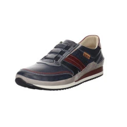 Pikolinos Herren Slipper Schuhe Liverpool Slipper Slip-Ons Freizeit Glattleder Uni Slip-On-Sneaker - Blau-kombi -Bestes Schuh Geschäft 20790011 04