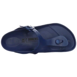 Birkenstock Pantoletten Gizeh EVA Pantolette Zehentrenner - Blau -Bestes Schuh Geschäft 21403210 06