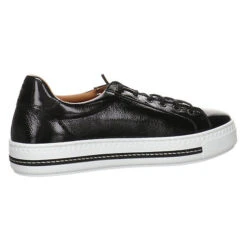 Salamander Damen Slipper Schuhe Liwana Sneaker Slip-Ons Freizeit Lackleder Uni Slip-On-Sneaker - Schwarz -Bestes Schuh Geschäft 21403416 08