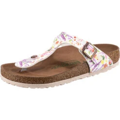 Birkenstock Gizeh Birko-flor Vegan Zehentrenner Normal