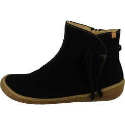 El Naturalista Damen Elegante Stiefelette Pawikan N5774 Schwarz Black Leder Ankle Boots - Schwarz -Bestes Schuh Geschäft 22163120 03