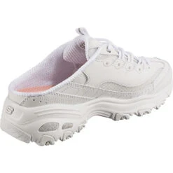 Skechers D'lites Komfort-Pantoletten - Weiß -Bestes Schuh Geschäft 22534388 05