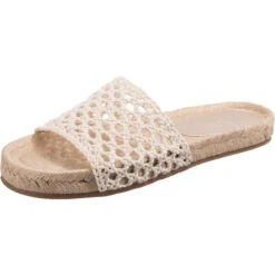 Insel Beach Pantoletten - Weiß