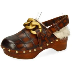 Flora 1 Clogs Clogs - Braun