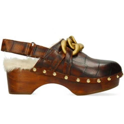 Flora 1 Clogs Clogs - Braun -Bestes Schuh Geschäft 27309254 03