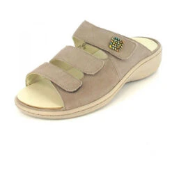 Pantolette H-Heria Komfort-Pantoletten - Beige