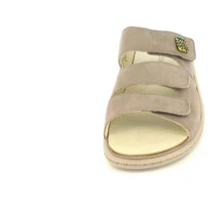 Pantolette H-Heria Komfort-Pantoletten - Beige -Bestes Schuh Geschäft 27704631 03