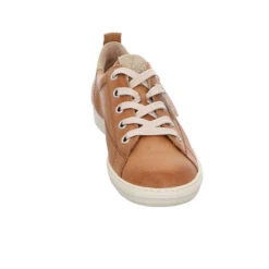 Paul Green Damen Schnürhalbschuhe Schnürschuh Freizeit Sport Schuhe Lederkombination Uni Schnürschuhe - Blau -Bestes Schuh Geschäft 29754907 03