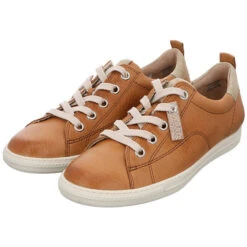 Paul Green Damen Schnürhalbschuhe Schnürschuh Freizeit Sport Schuhe Lederkombination Uni Schnürschuhe - Blau -Bestes Schuh Geschäft 29754907 10