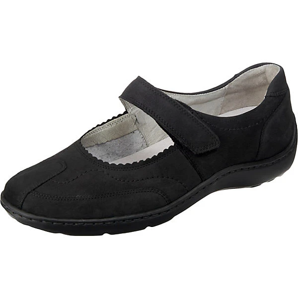 Henni Komfort-Ballerinas - Schwarz 1 Henni Komfort-Ballerinas - Schwarz